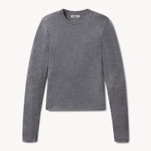 Featherweight Silk Cashmere L/S Crew