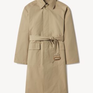 Storm Stopper Belted Trench Coat